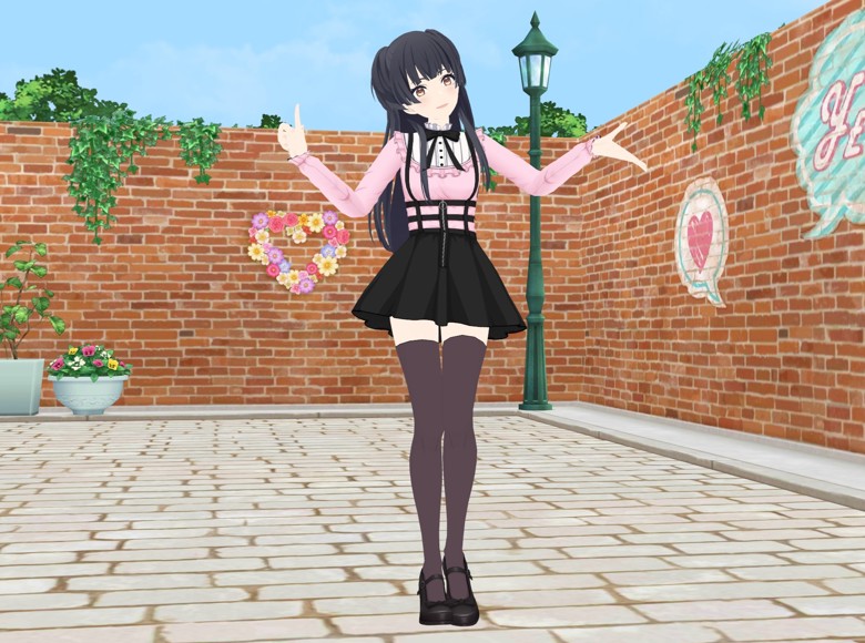 MMD Model Fuyuko Mayuzumi Casual Clothes (IdolMaster's Shiny MMD Model Fuyuko Mayuzumi Casual Clothes (IdolMaster's Shiny