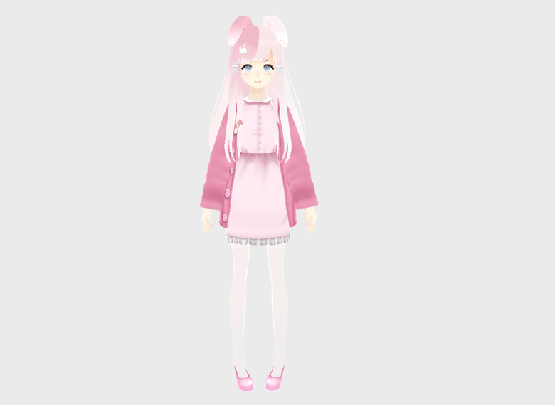 Pink Usagi: VRoid Model - tsuki . ฅ/ᐠ. ̫ .ᐟ\ฅ's Ko-fi Shop - Ko-fi ️ ...