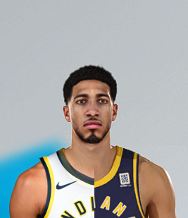 Tyrese Haliburton Cyberface NBA 2K25 [UPDATED] - kirv2k's Ko
