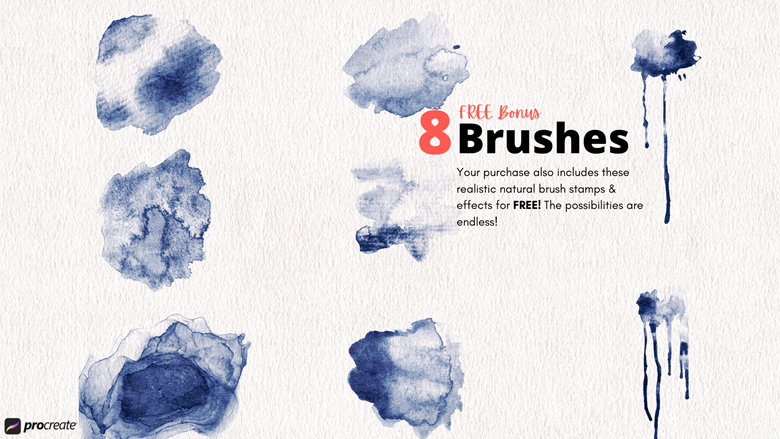 Real Watercolor Brushes Canvas Set For Procreate 2024 Personal   36f5dd2e D554 494c 8947 5b52bc9b630b Photo3 