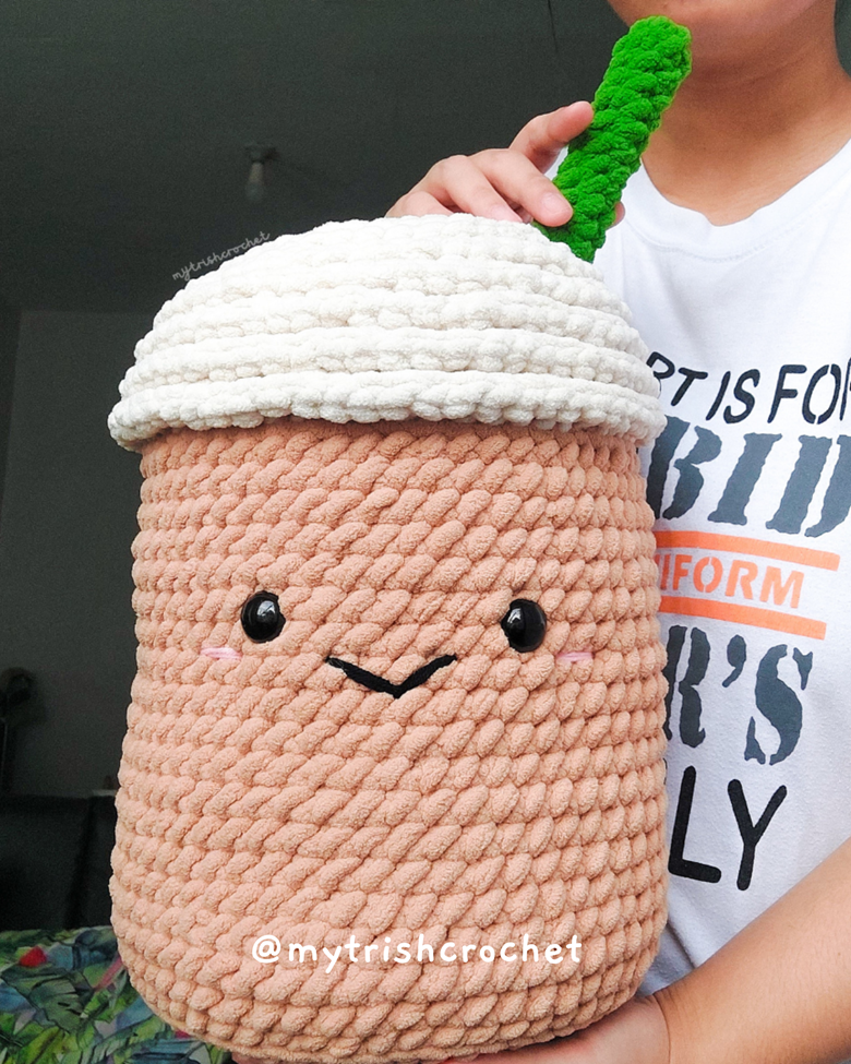 Frappuccino Crochet Plushie: Crochet pattern