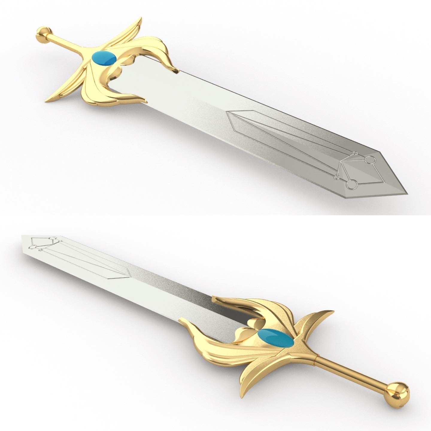 The Legend of Zelda- The Breath of the Wild Master Sword 3D model 3D  printable