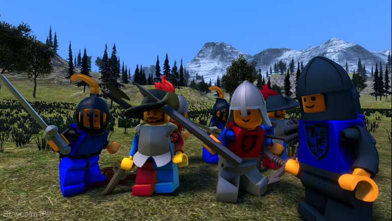 Lego medieval online battle