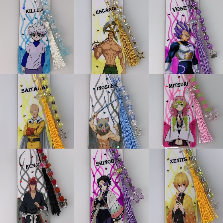 Paper-Cut Art Bookmarks | Anime Gallery | Tokyo Otaku Mode (TOM) Shop:  Figures & Merch From Japan