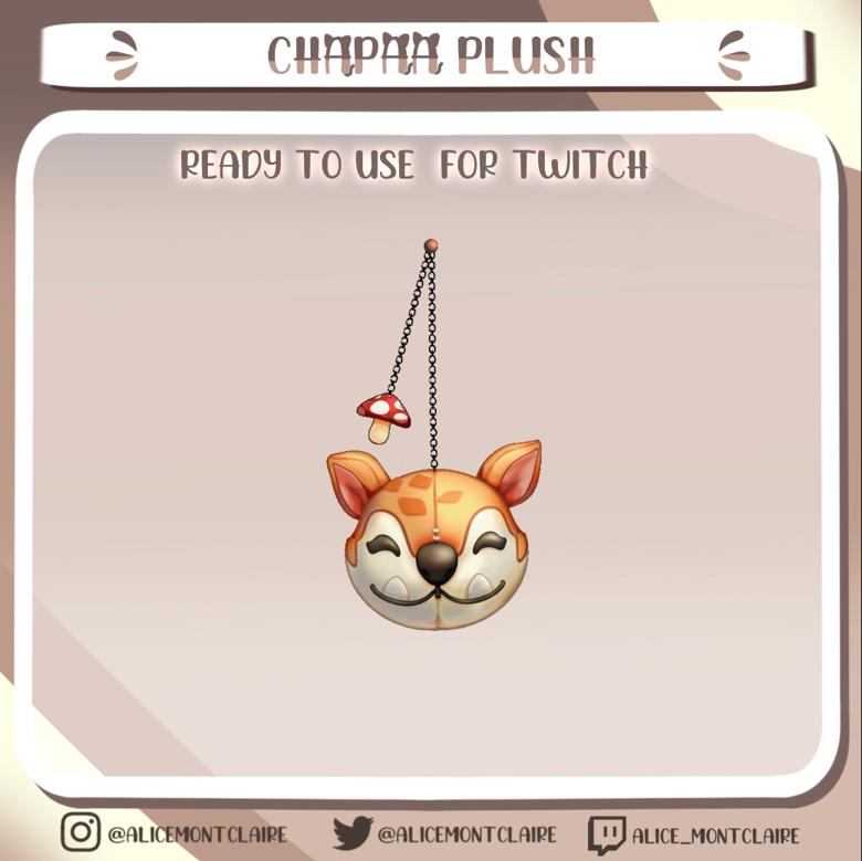 Animated Palia chapaa plushie - Alice's Ko-fi Shop - Ko-fi ️ Where ...