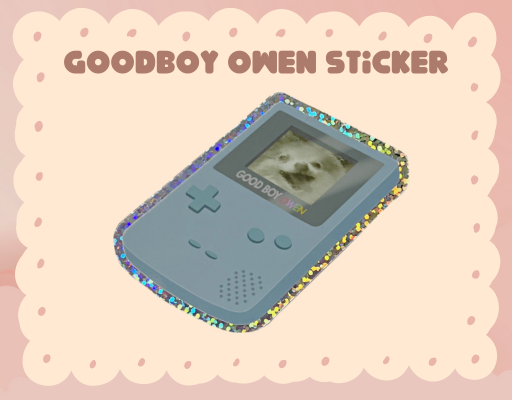 Goodboy Owen Sticker - Hamon's Ko-fi Shop - Ko-fi ️ Where creators get ...