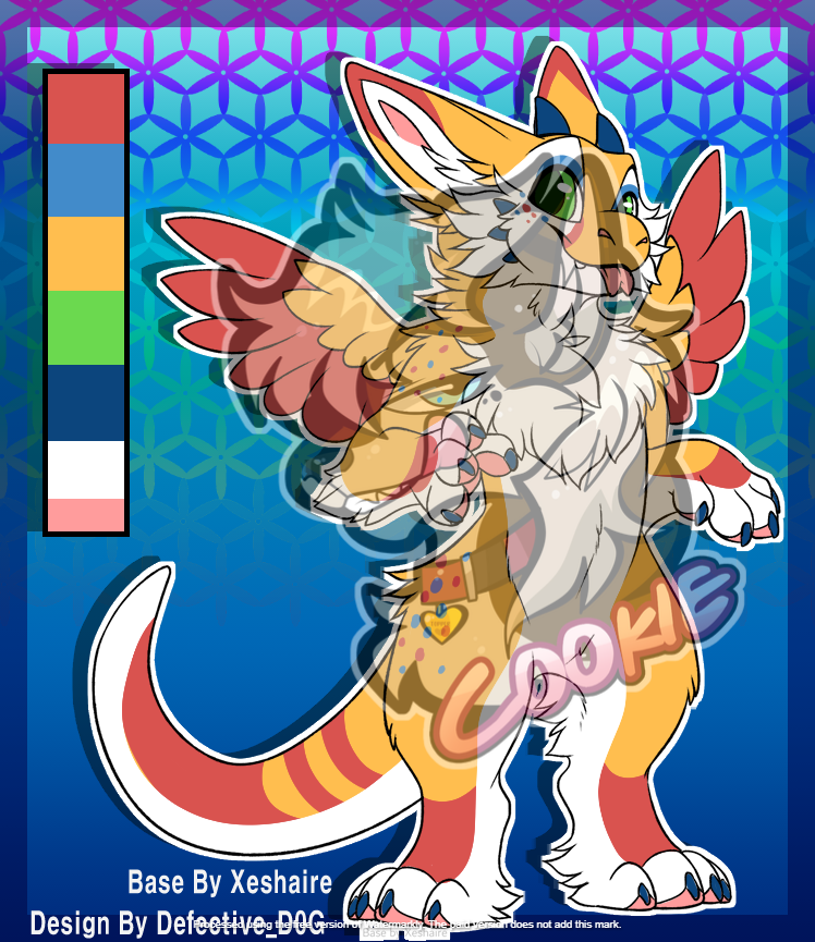 Novabeast Dutch Angel Dragon Ref Sheet Too (TEXTURES ONLY! - Cookie's ...