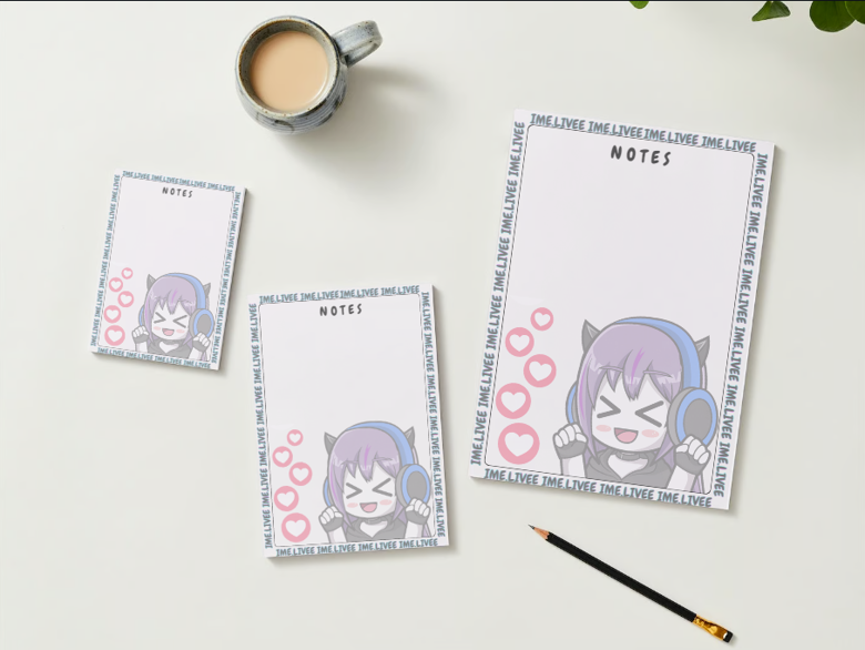 [LIMITED] Note Pad - ime's Ko-fi Shop - Ko-fi ️ Where creators get ...