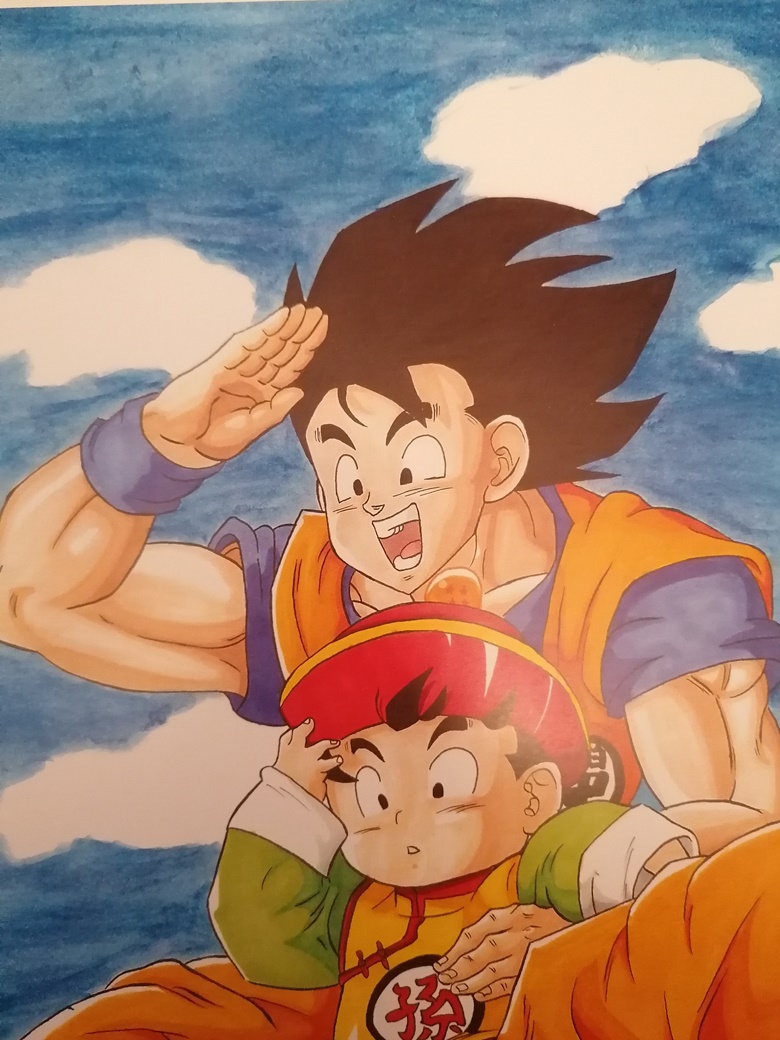 DBZ Goku Full color - Penta Comics Press's Ko-fi Shop - Ko-fi ❤️ Where  creators get support from fans through donations, memberships, shop sales  and more! The original 'Buy Me a Coffee