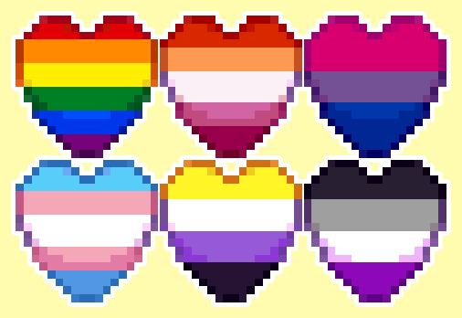 Pixel Heart Twitch Badges - glitchedinorbit's Ko-fi Shop - Ko-fi