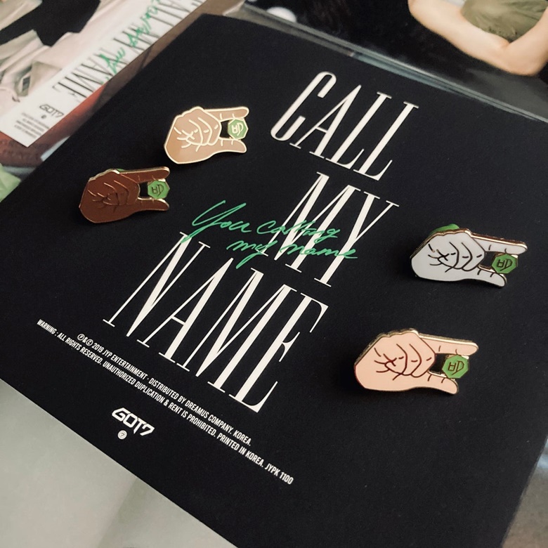 Got7 Call My Name Enamel Pin - Eyesmile Pins's Ko-fi Shop - Ko-fi ️ ...