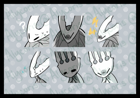 Hollow Knight Emote Set - Hallownest Edition - Lycoris's Ko-fi Shop ...