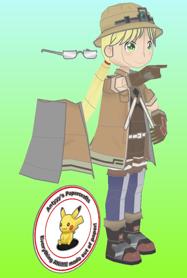 Made In Abyss - Riko Papercraft - Antyyy's Ko-fi Shop - Ko-fi ️ Where ...