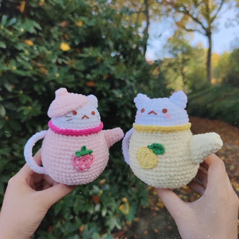 Cafe Cat  Crochet Pattern - Kriket's Ko-fi Shop - Ko-fi