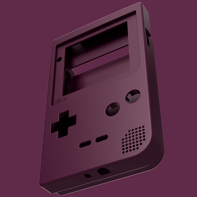 Game Boy Advance SP Pocket Shell by Miami99, Download free STL model