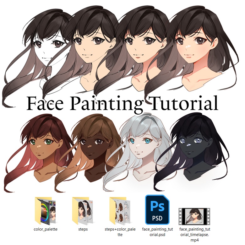 EASIEST Way To Color Anime Skin - YouTube