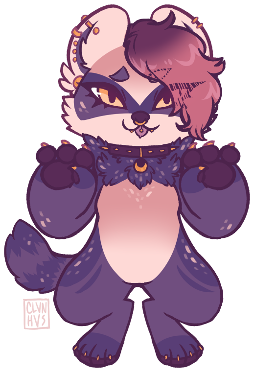 Starry Ferret Adoptable - Clove's Ko-fi Shop - Ko-fi ️ Where creators ...