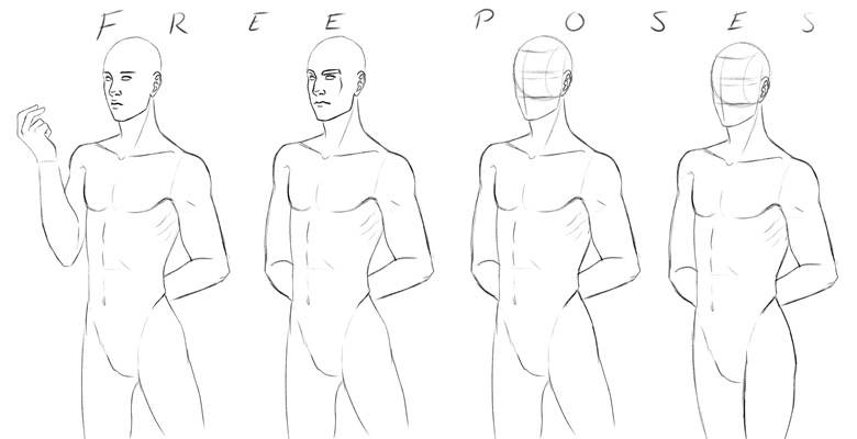 Drawing reference poses, Figure drawing tutorial, Art reference