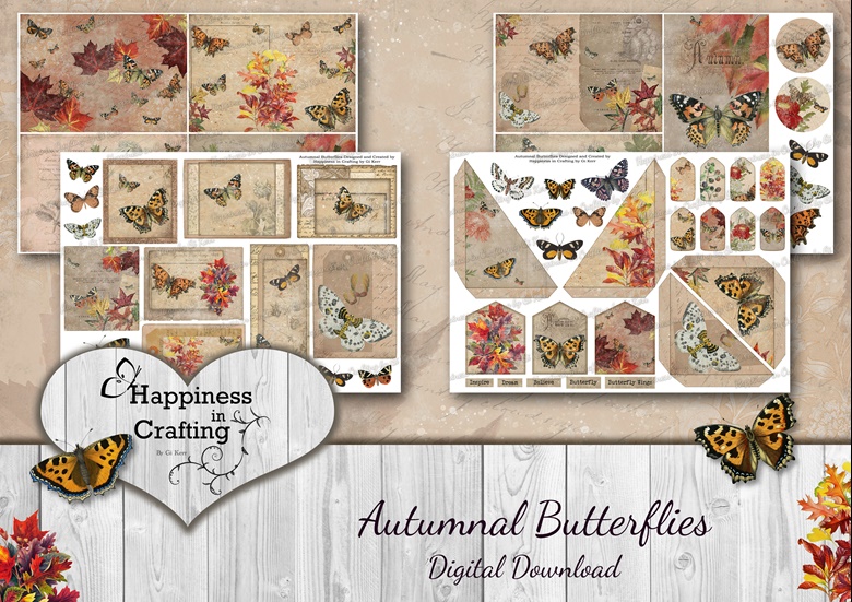 Autumnal Butterflies - Gi Kerr's Ko-fi Shop - Ko-fi ️ Where creators ...