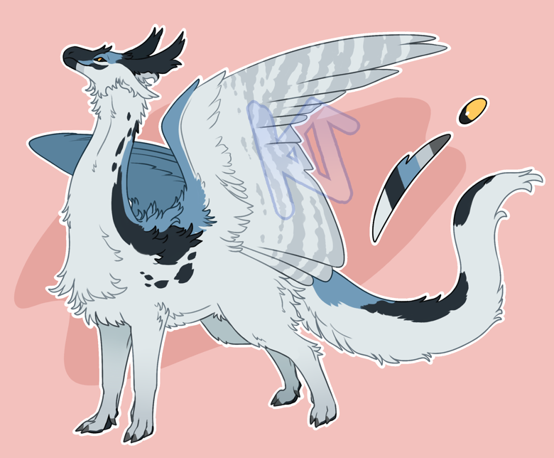 Feathery Dragon Adopt - Susiron's Ko-fi Shop - Ko-fi ️ Where creators ...