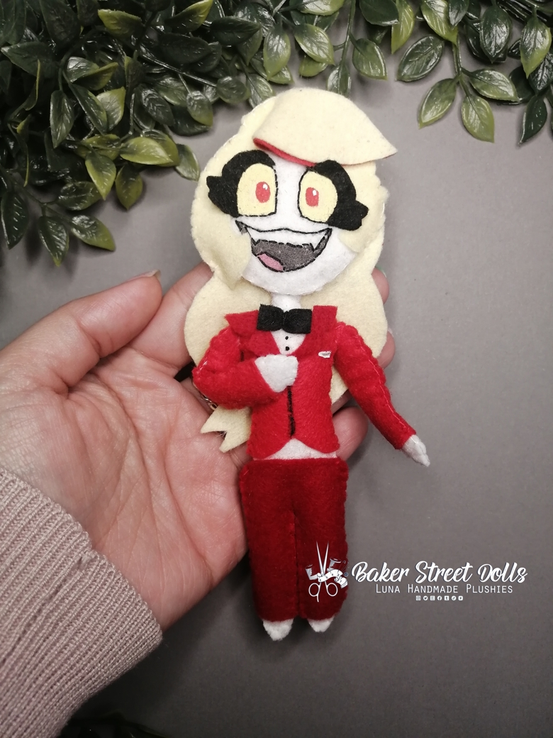 Charlie Morningstar inspired plushie - Luna Handmade Plushies's Ko-fi ...