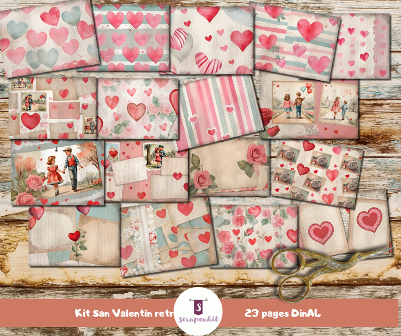 Imprimible gratis papeles para scrapbooking: motivo sandía