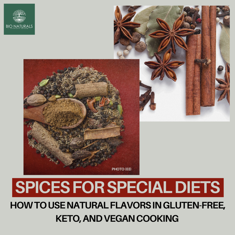 Spices for Gluten-Free, Keto, & Vegan Cooking