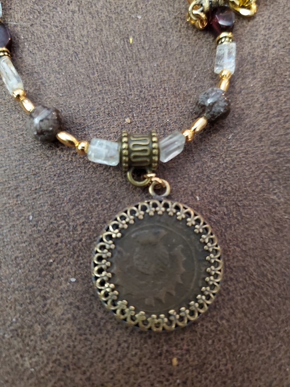 1600s Scottish Coin Pendant with Beads - Cassie Noble Beyer's Ko-fi ...