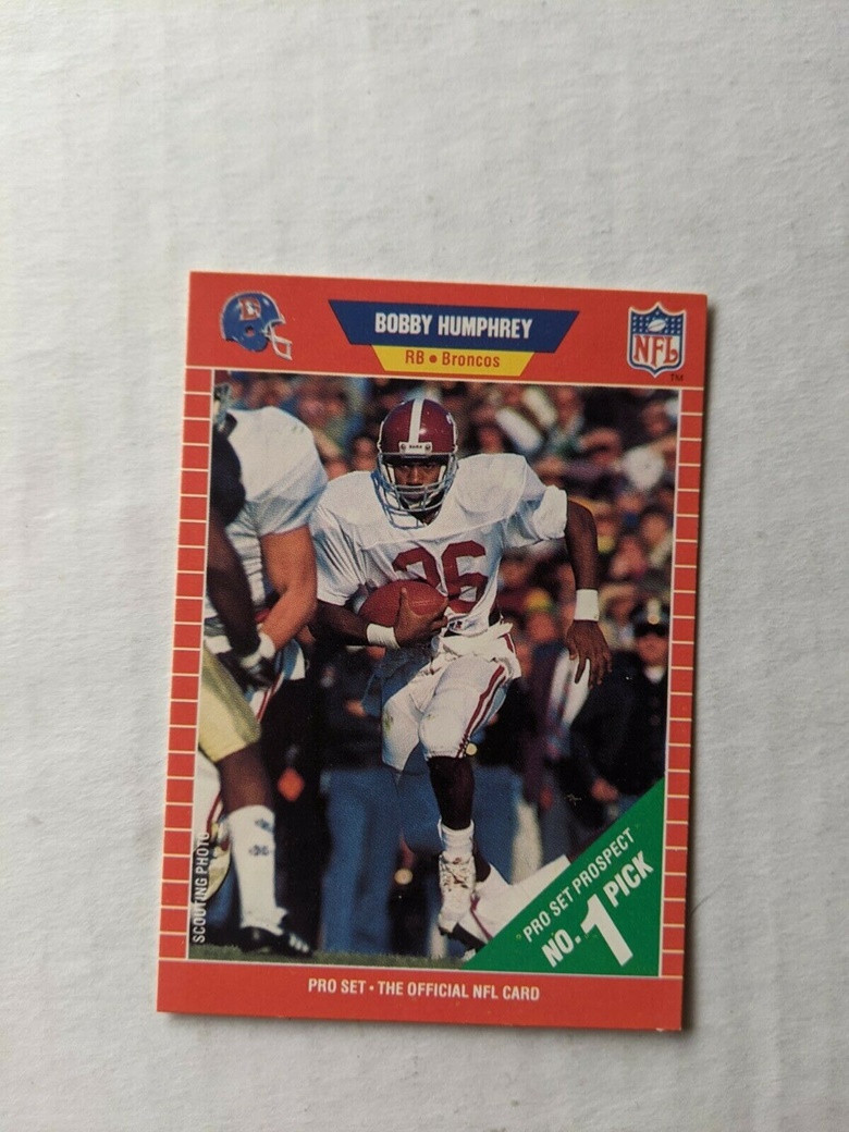 Bobby Humphrey Rookie Card 