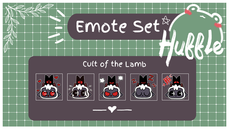 Twitch Animated Emote Cult of the Lamb Crying Sad -  Hong Kong