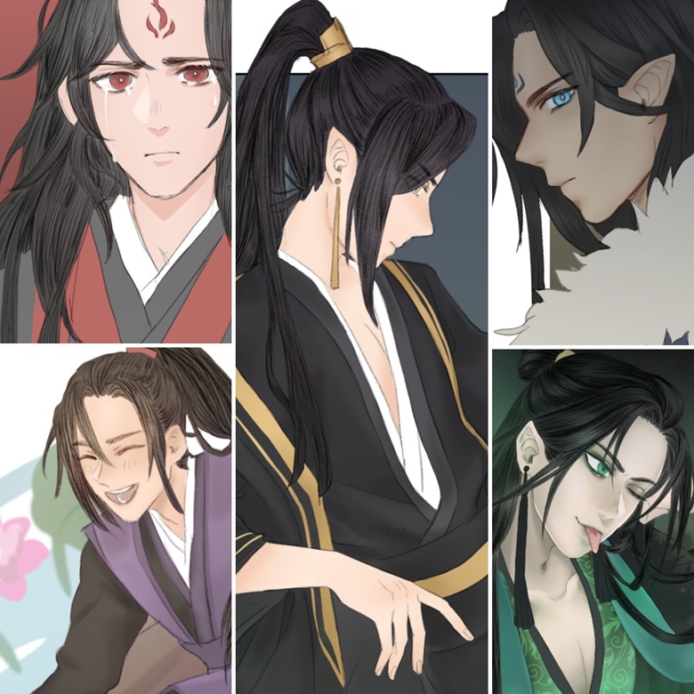 [2020] MXTX Fan Art Sketch PDF - Dear StrayGhost's Ko-fi Shop - Ko-fi ️ ...