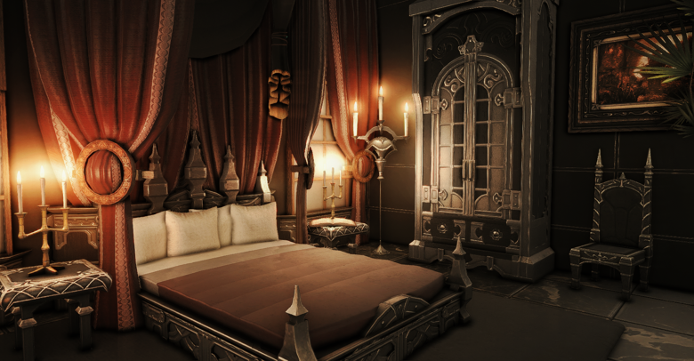 [Medium] Timeless Gothic Living - Val's Housing Studio [FFXIV]'s Ko-fi ...