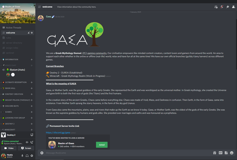 cargo Respect Primitive community server discord template Social