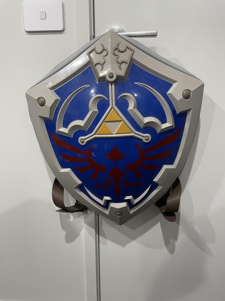 Legend of Zelda Shield Backpack Cosplay 2024