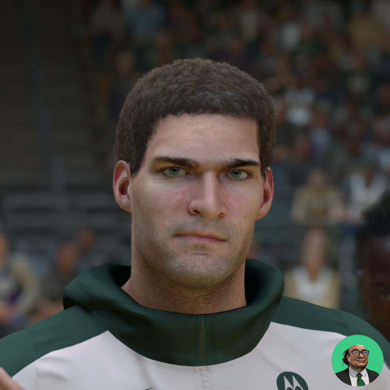 Brook Lopez Cyberface 2k25 - Doctah Toboggan MD's Ko-fi Shop