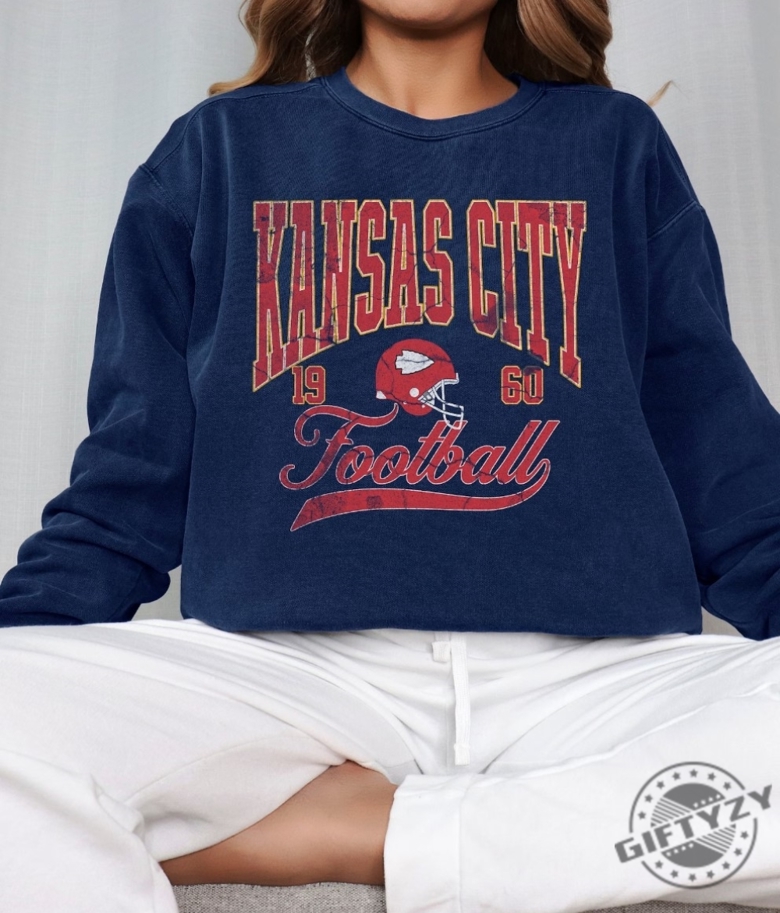 Kansas City Chiefs Women's Long Sleeve Shirt Vintage Button Shirt Fans  Shirts