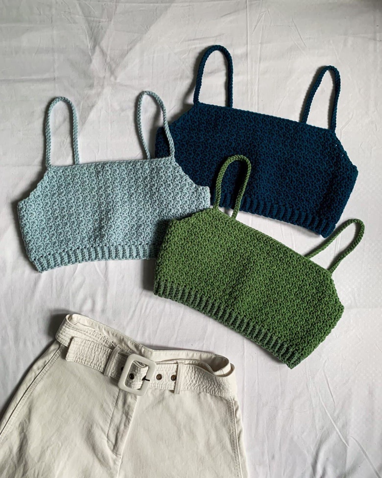 Crochet Pattern Classic Bralette Pattern for Beginners Pattern PDF