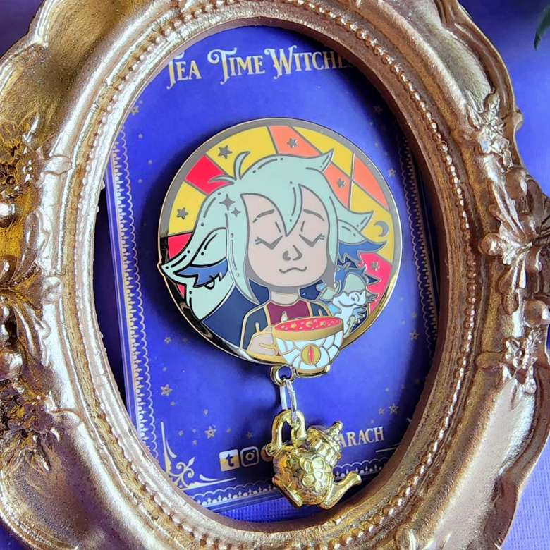 Anime The Owl House Cast Witches Before Wizard Enamel Brooch Pin