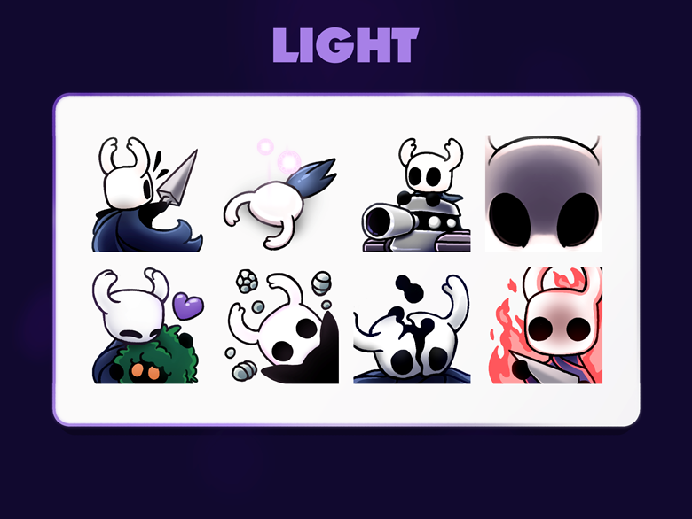 Hollow Knight Emote pack - Ghoma's Ko-fi Shop - Ko-fi ️ Where creators ...