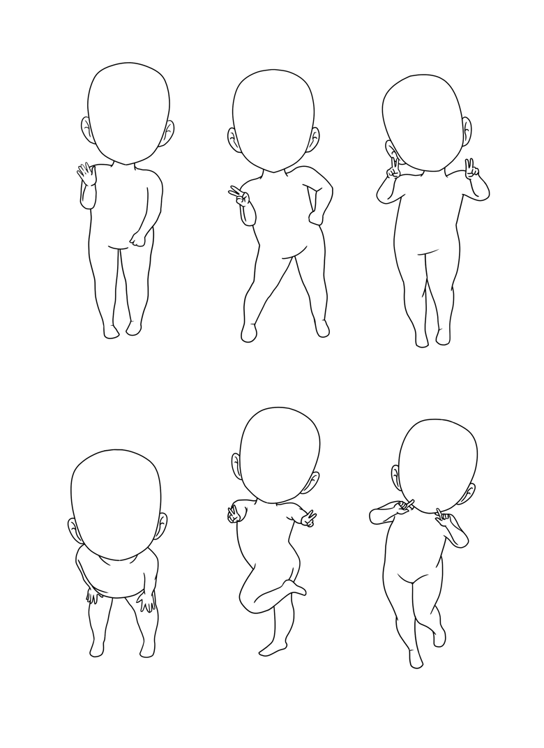 Details 66+ anime poses chibi - in.cdgdbentre