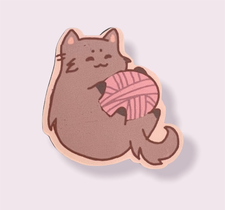 Pusheen the Cat Notebook Stickers PINK