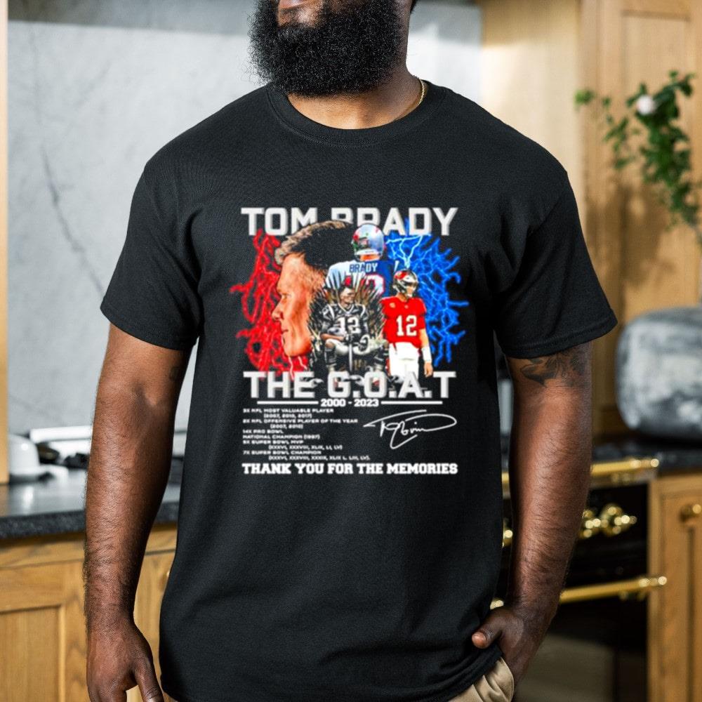 Tom Brady Thank You For The Memories Shirt