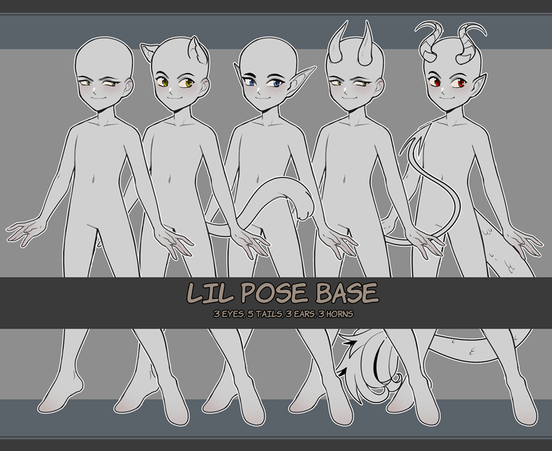 Real life oc + body base to use