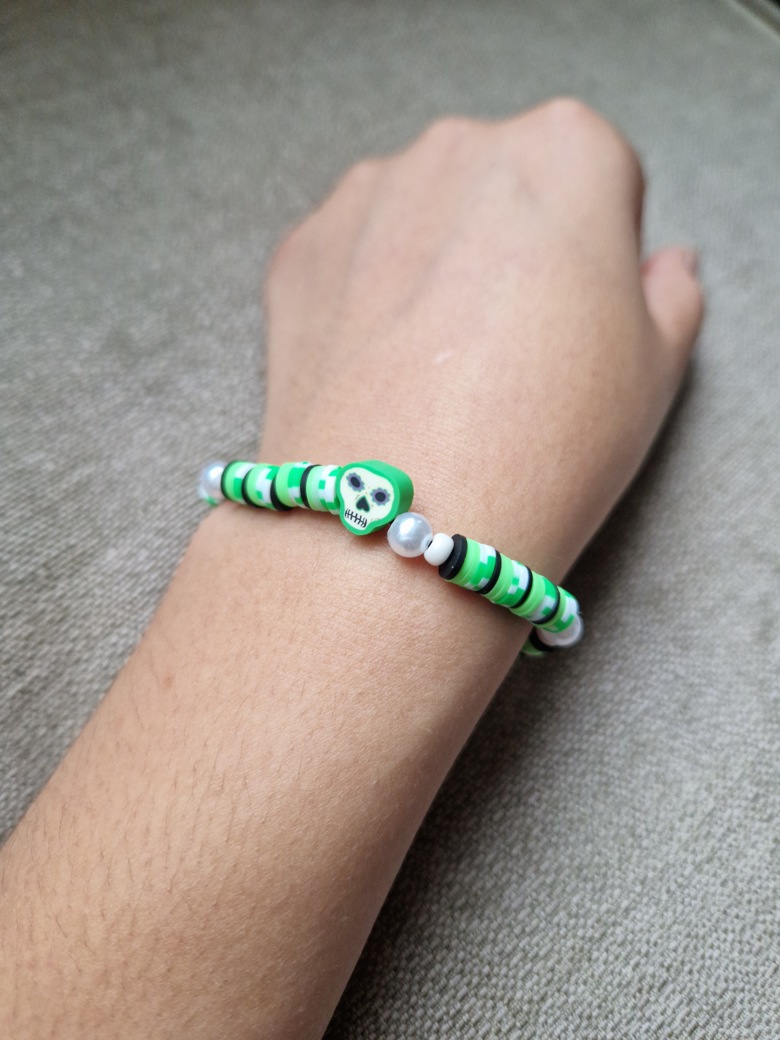 green clay bead bracelets｜TikTok Search