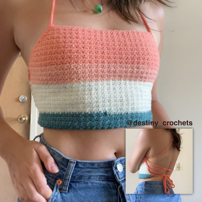 Arielle Crochet Bralette