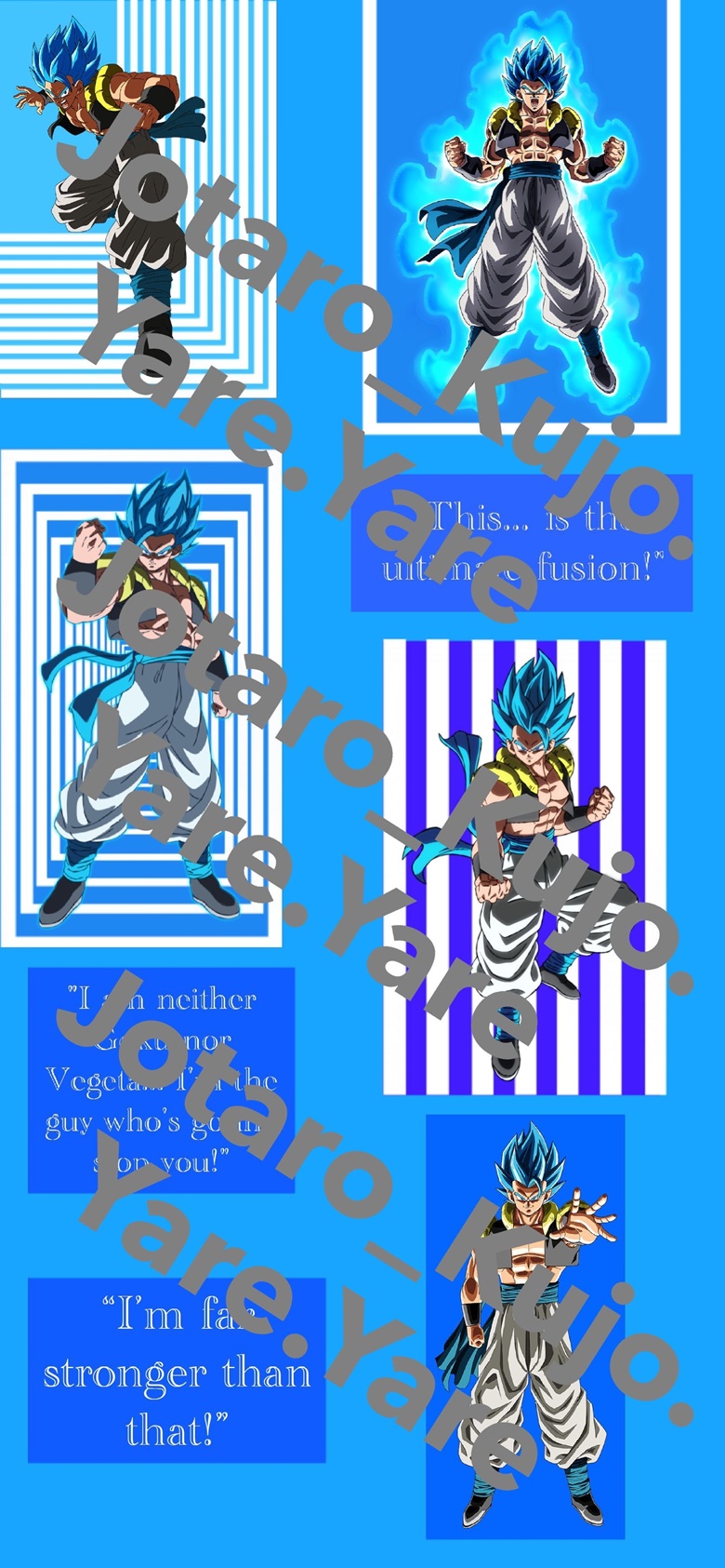 Dragon Ball: Super Super Saiyan God Blue Gogeta digital wallpaper -  Jotaro_Kujo.Yare.Yare's Ko-fi Shop - Ko-fi ❤️ Where creators get support  from fans through donations, memberships, shop sales and more! The original  
