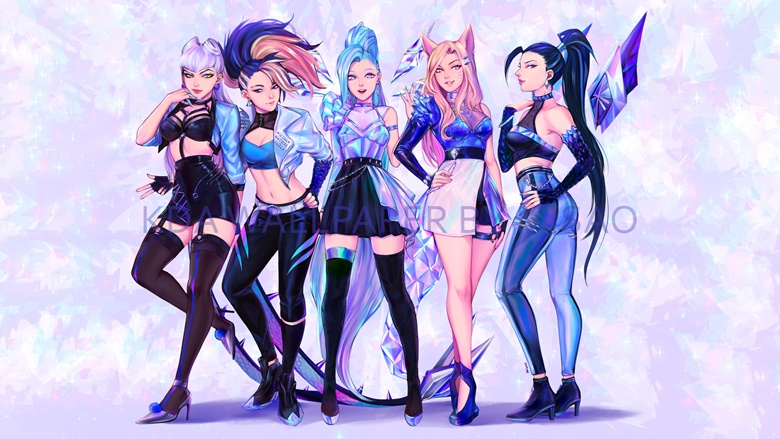 KDA MORE Wallpaper by StarGuardianDaddy on DeviantArt | Lol league of  legends, League of legends poster, League of legends characters