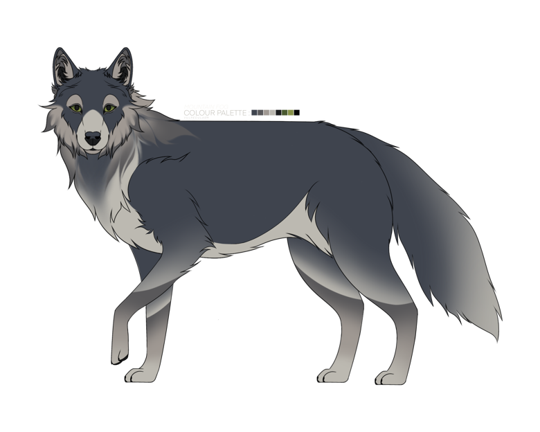 Wolf Adoptable: Mountain Fog - Vulpecula's Ko-fi Shop - Ko-fi ️ Where ...