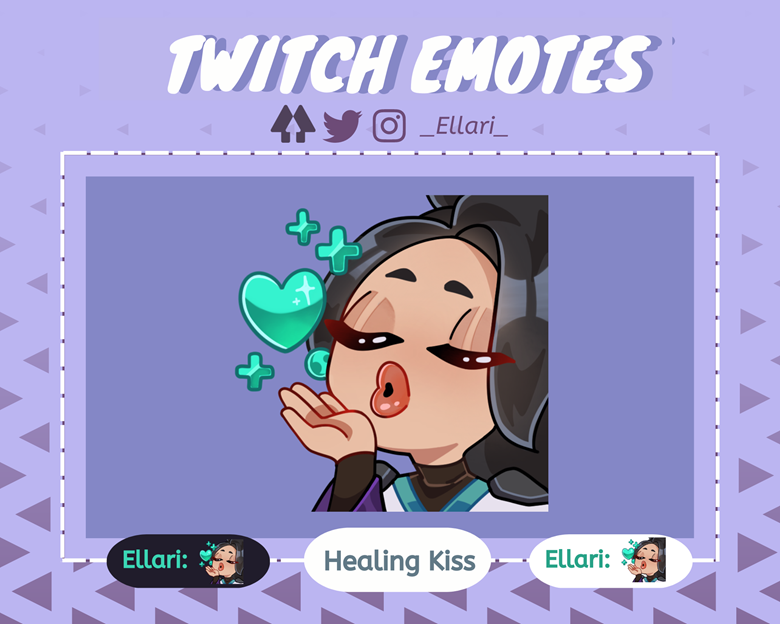 Ellari on X: Idk, I wanted to try making emotes :D