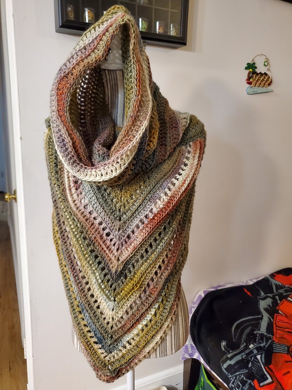 Wild oleander hooded outlet scarf